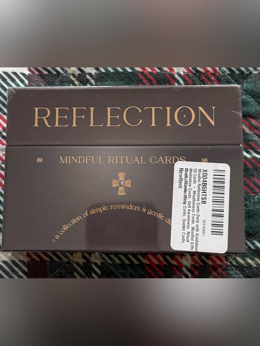 Reflection Mindful Ritual Cards — Brown